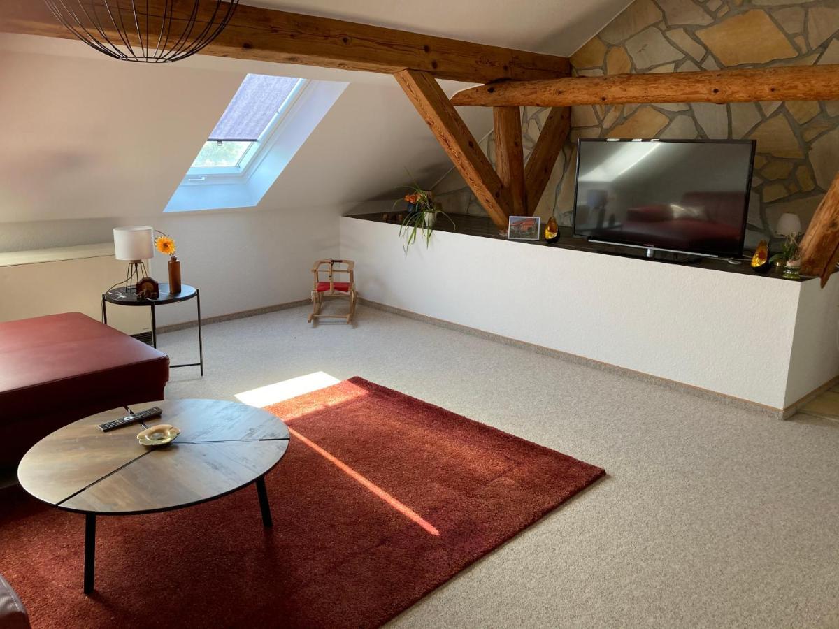 Landhausidyll Apartment Wohn- Und Schlafzimmer Клюц Екстериор снимка