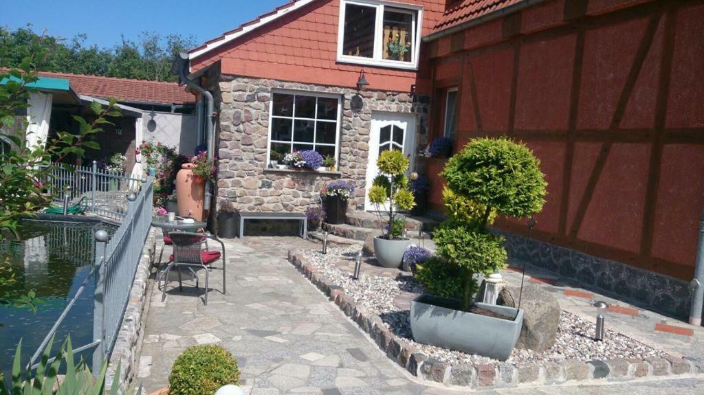Landhausidyll Apartment Wohn- Und Schlafzimmer Клюц Екстериор снимка